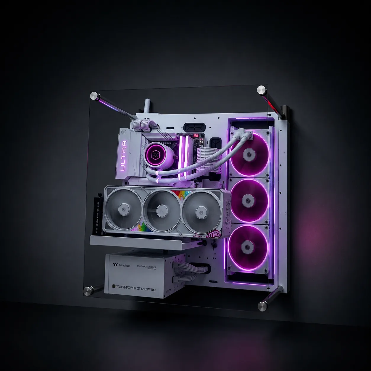 Core P3 Pink Edition • Intel Core Ultra 7 265K • GeForce RTX 5070 Ti Colorful Game Ultra OC • 48GB DDR5 • 2TB PCIe 4.0 NVMe SSD • 6TB HDD •
