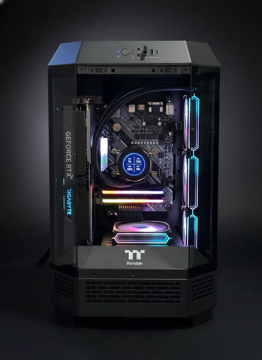 Vortex X AMD Ryzen 7 7800X3D / RTX 5070 / 32GB DDR5 / 2TB SSD