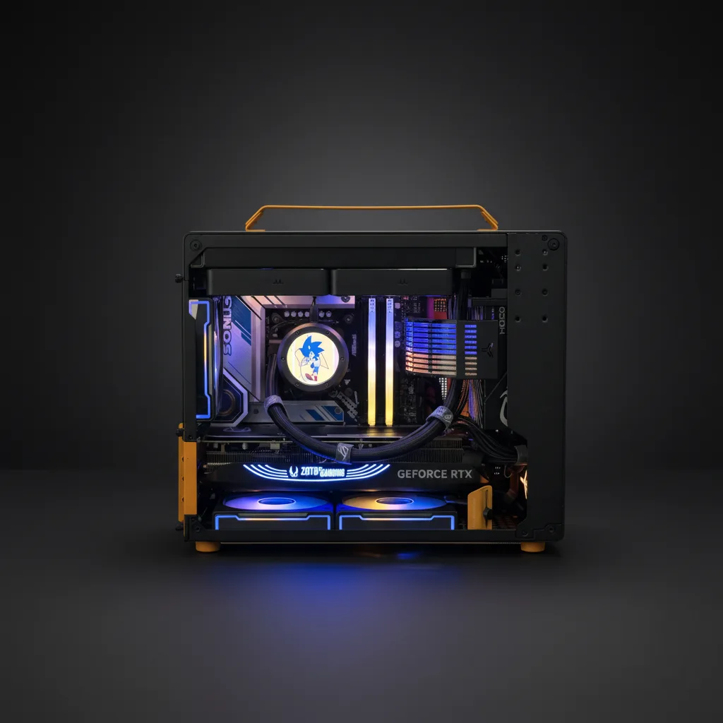 Hyper Sonic Gaming Station: i9-14900KF/RTX 5070 Ti /64GB DDR5/2TB SSD