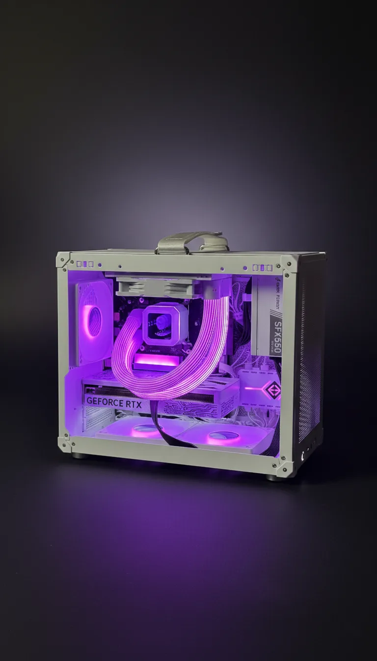 C6 MAX PC Build Intel Core i5-12400F / RTX 5050 8GB / 16GB DDR4 / 1TB SSD / MSI PRO H610M-S DDR4 / Jonsbo C6 Max