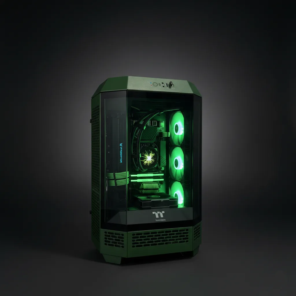 Gaming PC "HULK"/ i5-14400 / Intel Arc A770 16GB / 32GB DDR5 / 1TB SSD Liquid Cooling