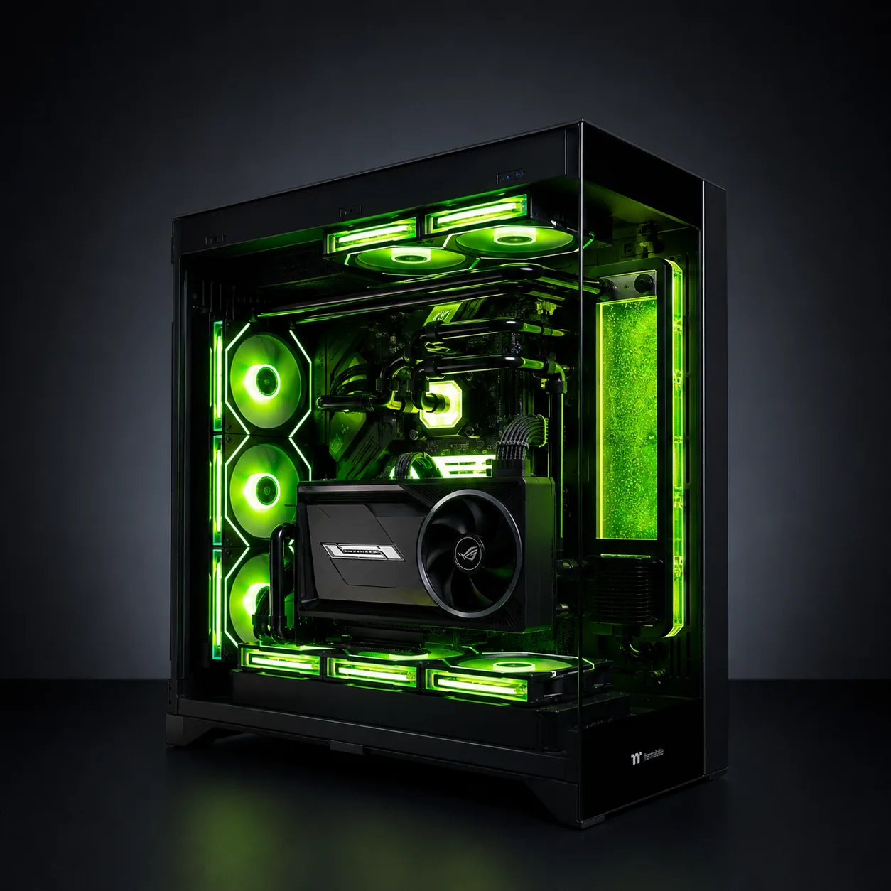 R9 9950X3D / ASUS ROG X870-F / RTX 5090 ASUS ROG LC / 128GB DDR5 / 4TB SAMSUNG 990PRO PSU / ASUS ROG THOR 1600w platinum /