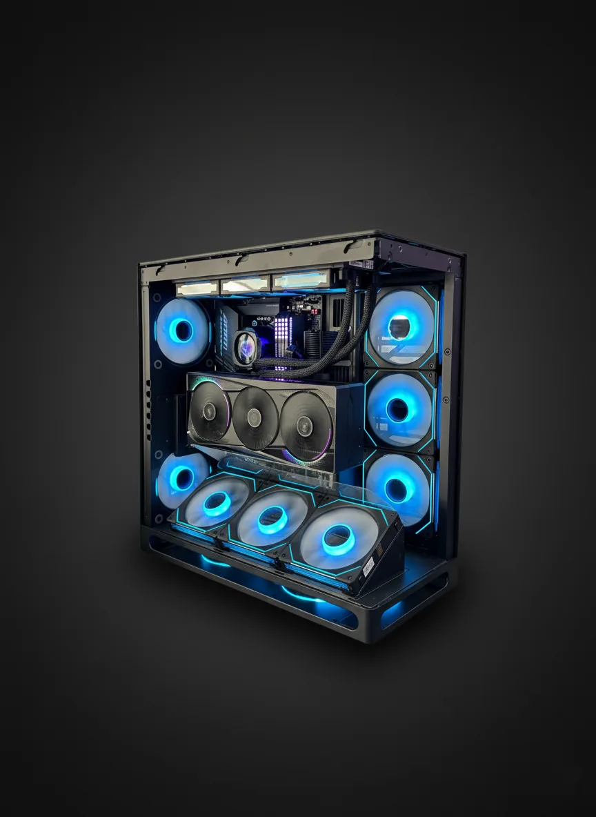 Havn 420 AMD Ryzen 9 9950X / RTX 5090 MASTER / 64GB DDR5 / 4TB SSD / X870 AORUS ELITE WiFi7 / HAVN HS 420 VGPU / 1300W Lian Li / AORUS Waterforce X 360