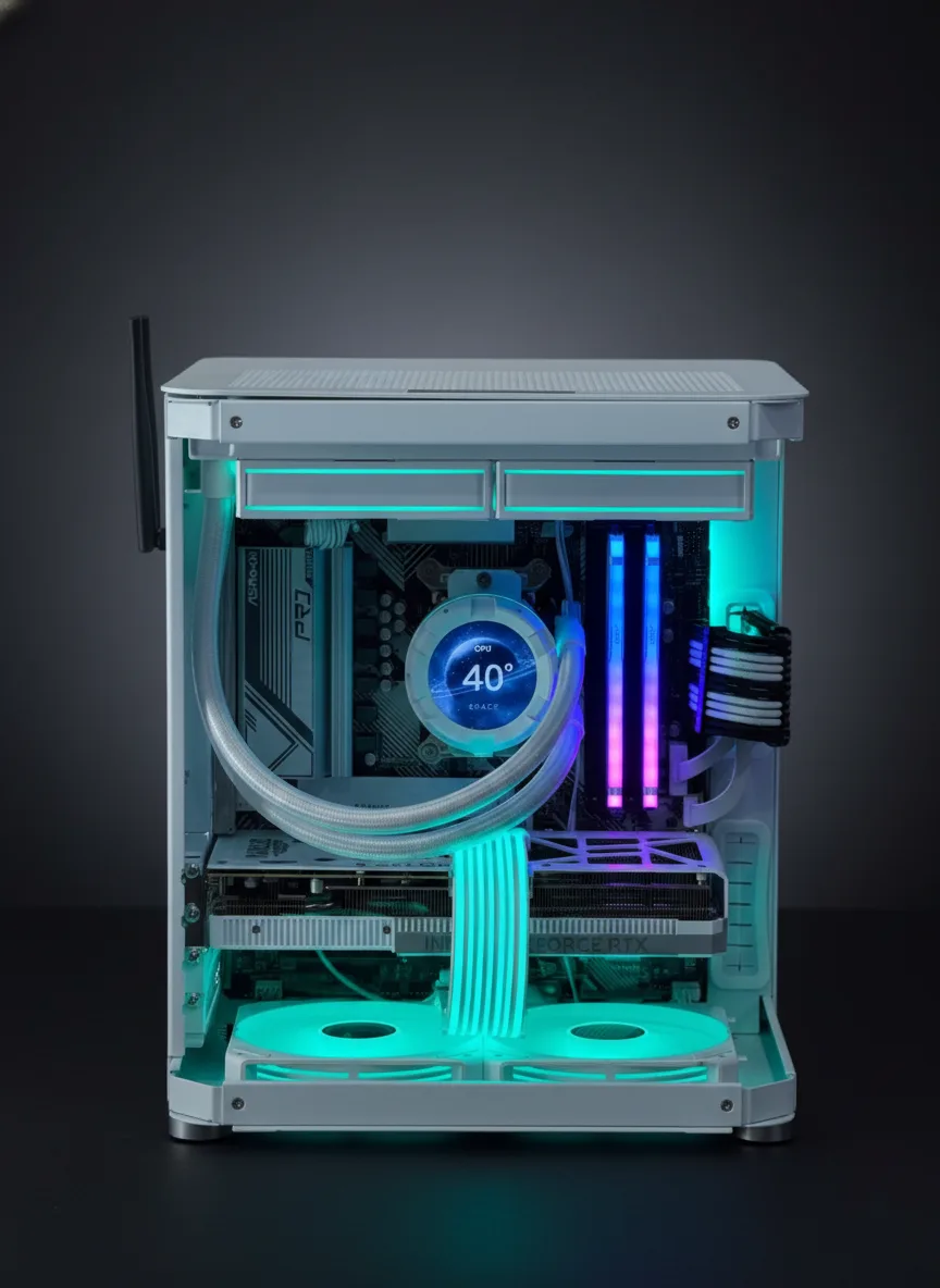 Neon Phantom X3D / AMD Ryzen 7 7800X3D / RTX 5070 Ti / 32GB DDR5 / 2TB SSD