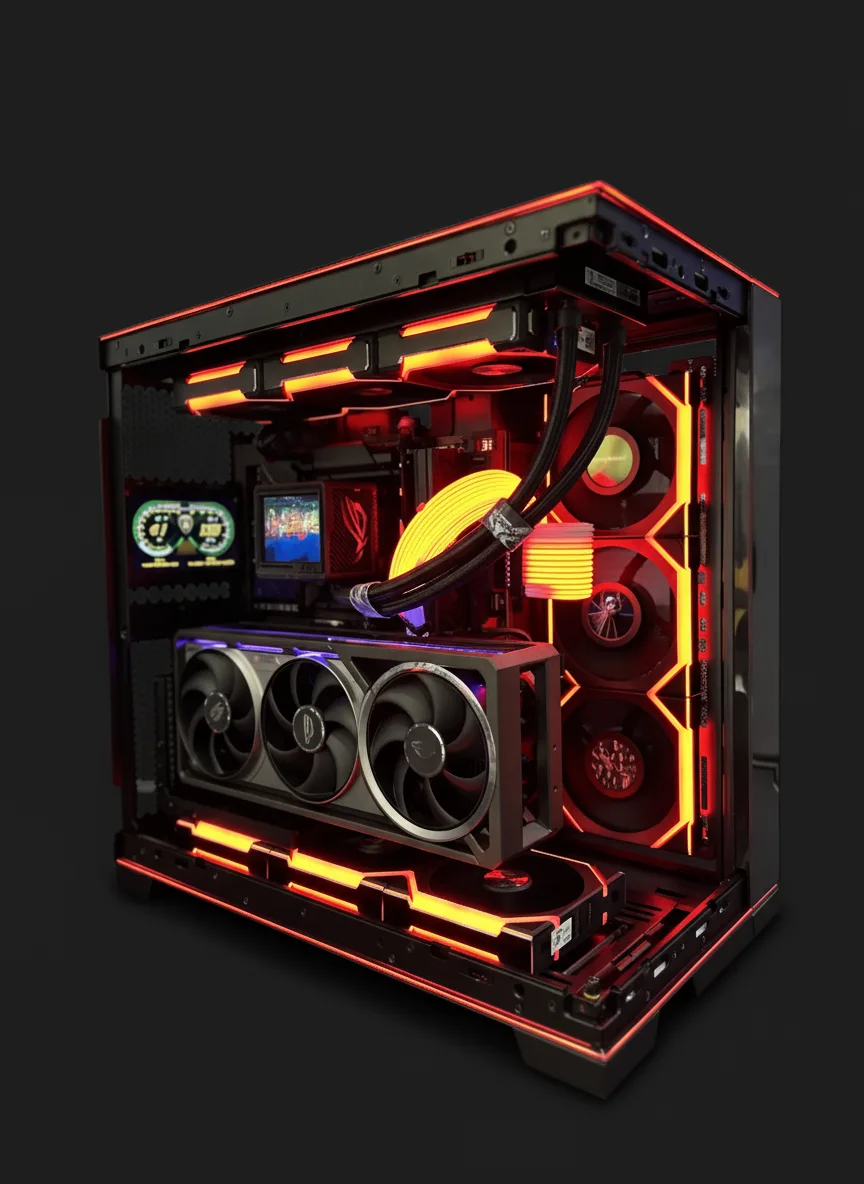 ROG Venom Lamborghini Edition Intel Core Ultra 9 285K / RTX 5080 ASTRAL / 64GB DDR5 / 4TB SSD / Z890 ROG Maximus Hero / 1600W ROG Thor Platinum