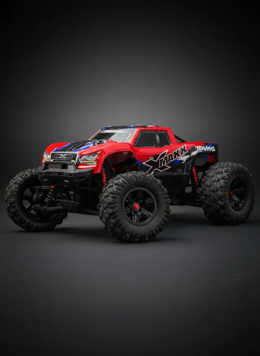 Traxxas X-MAXX. Огромный внедорожник на радиоуправлении.