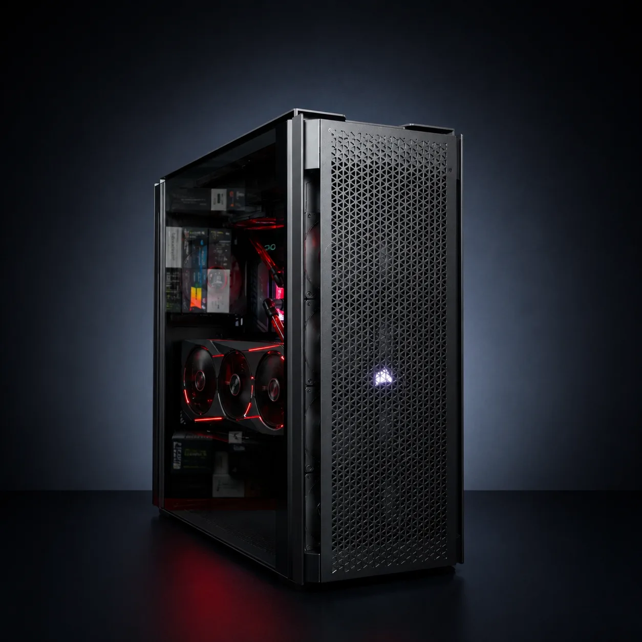 AI Workstation Pro AMD • Threadripper PRO 9975WX • Radeon AI PRO R9700 32GB • 256GB ECC RDIMM •