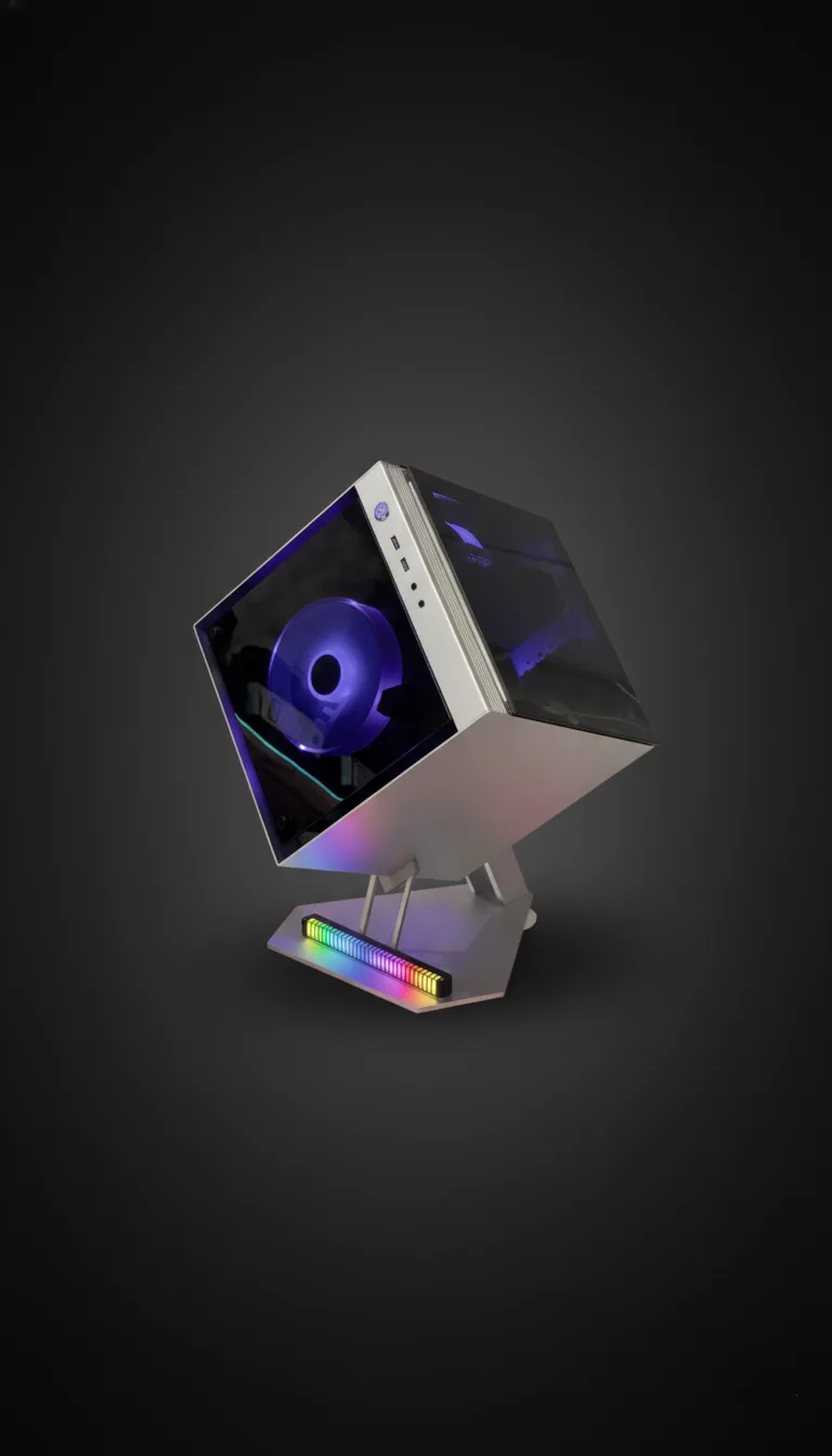 CyberCube Silver / Intel Core i5-14400F / RTX 4060 / 32GB DDR5 / 1TB SSD