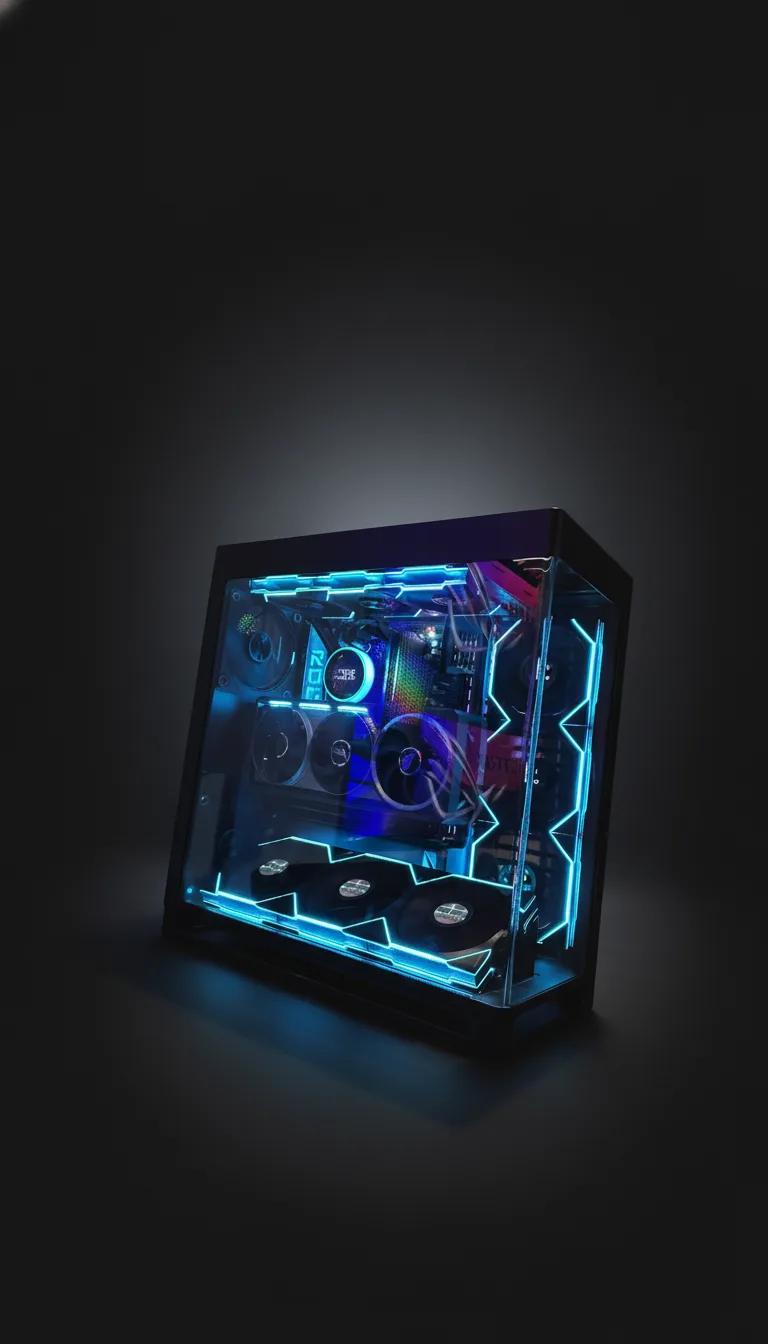 HAVN 420 AMD Ryzen 9 9950X3D / RTX 5090 ROG ASTRAL / 128GB DDR5 / 4TB SSD / ROG CROSSHAIR X870E / HAVN HS 420 VGPU / Lian Li Hydroshift II TL LCD / Lian Li EDGE 1300W