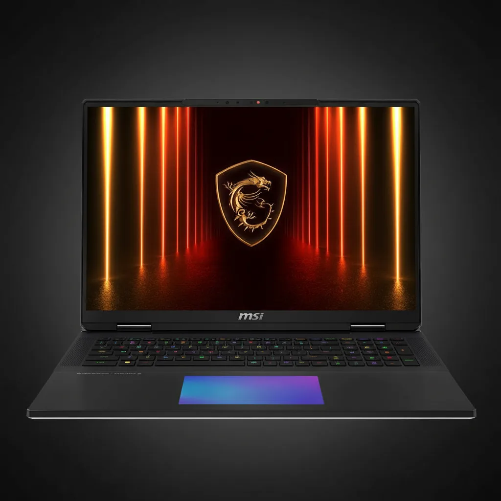MSI Titan 18 HX AI 18" UHD+ MiniLED 120Hz / Intel Core Ultra 9 285HX / NVIDIA GeForce RTX 5080 / 64GB DDR5 / 6TB SSD