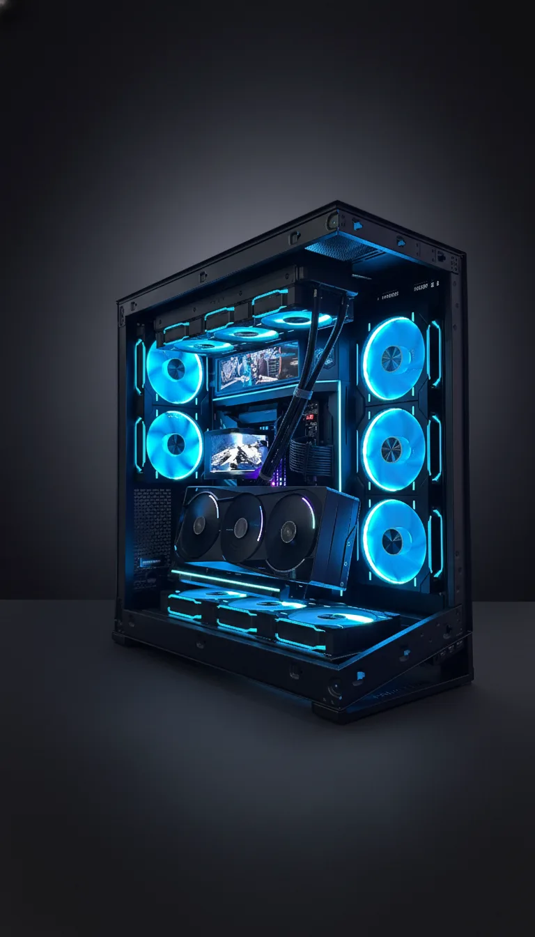 Phantom Shift AMD Ryzen 7 9800X3D / RTX 5070 Ti AORUS / 64GB DDR5 / 2TB SSD / X870 AORUS Elite / Lian Li EDGE 1200W Gold