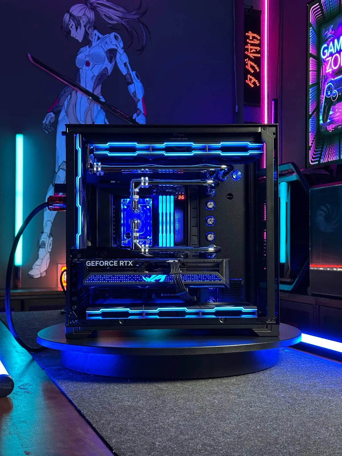 Black Stealth RYZEN 7-9800x3d/ RTX 5070 12GB / 64Gb DDR 5 (6000 MHZ)/ 2TB SSD