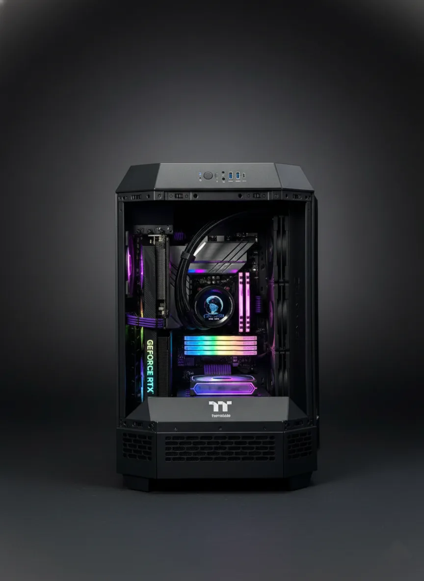 ApexTower Pro / AMD Ryzen 5 7500F / RTX 5070 / 32GB DDR5 / 2TB SSD