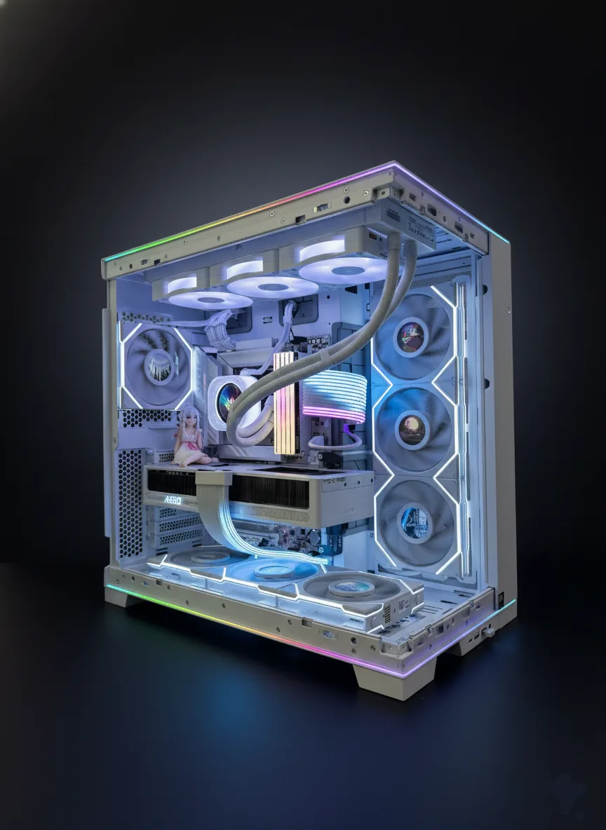 Phantom Ultra X Intel Core Ultra 7 265KF / RTX 5070 Gigabyte Aero / 64GB DDR5 / 2TB SSD